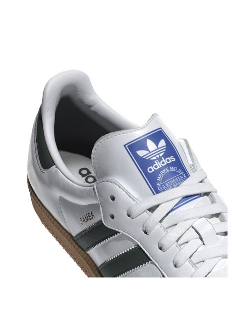 Adidas Samba OG Shoes White Green Gum Unisex ADIDAS ORIGINALS | Sneakers | IE3437-